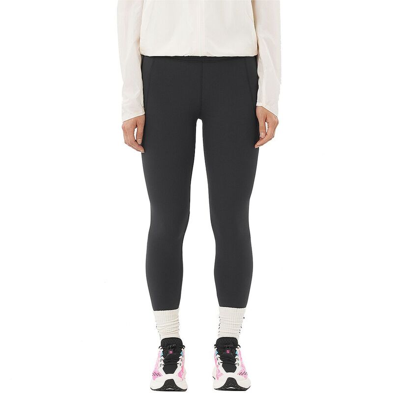 サロモン レディース ボトムス カジュアルパンツ Salomon Shakeout Bliss Tight - Women's Deep Black ブラック