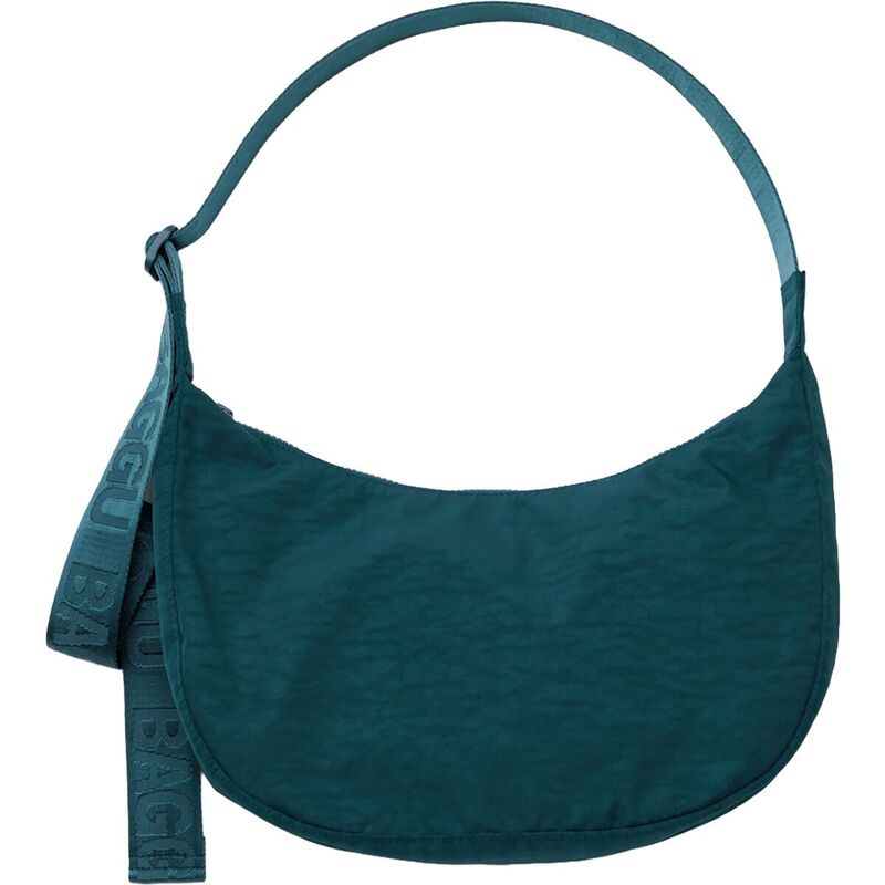 バッグー メンズ ショルダーバッグ ナイロン BAGGU Medium Nylon Crescent Bag Deep Sea