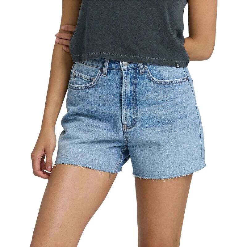 ビラボン レディース ボトムス ハーフパンツ・ショーツ Billabong Riley Short - Women's Faded Indigo Fray インディゴ