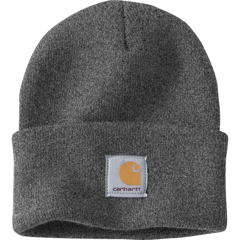 カーハート メンズ アクセサリー 帽子 ニット Carhartt Knit Cuffed Beanie Coal Heather ヘザー