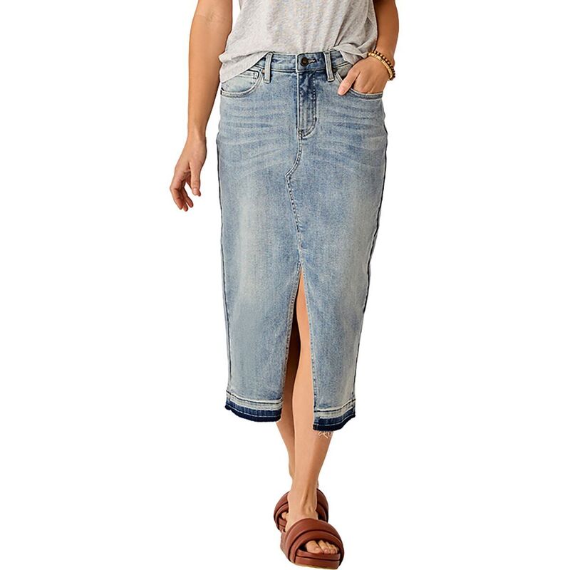 カーブデザイン レディース ボトムスカート デニム Carve Designs Atlas Denim Skirt - Women's Beach Blue ブルー｜ReVida 店
