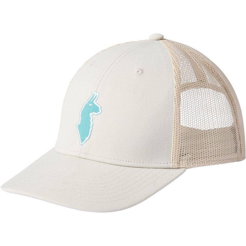 コートパクシー メンズ アクセサリー 帽子 Cotopaxi Llama Trucker Hat Mineral|ReVida 店