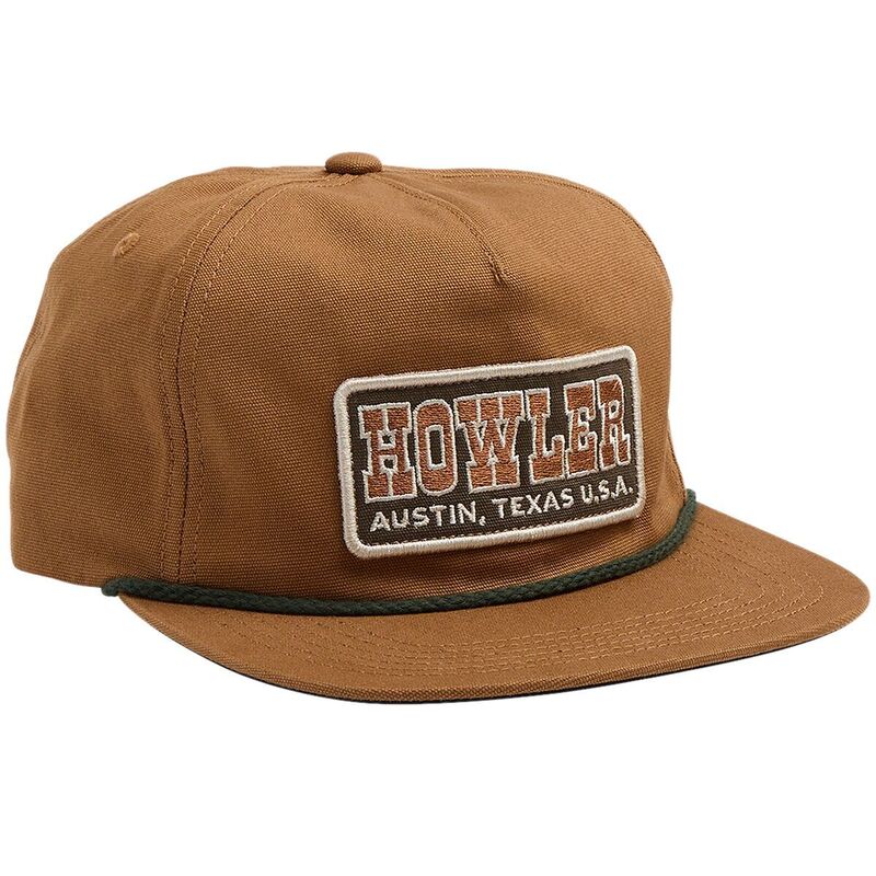 ハウラーブラザーズ メンズ アクセサリー 帽子 Howler Brothers Unstructured Snapback Hat Howler Slab : Duck Brown ブラウン 9,105円