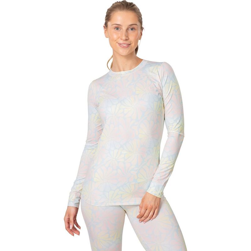 苛性カリ ツラー レディース トップス プルオーバー 長袖 Kari Traa Fryd Long-Sleeve Baselayer - Women\u0027s Aquatic