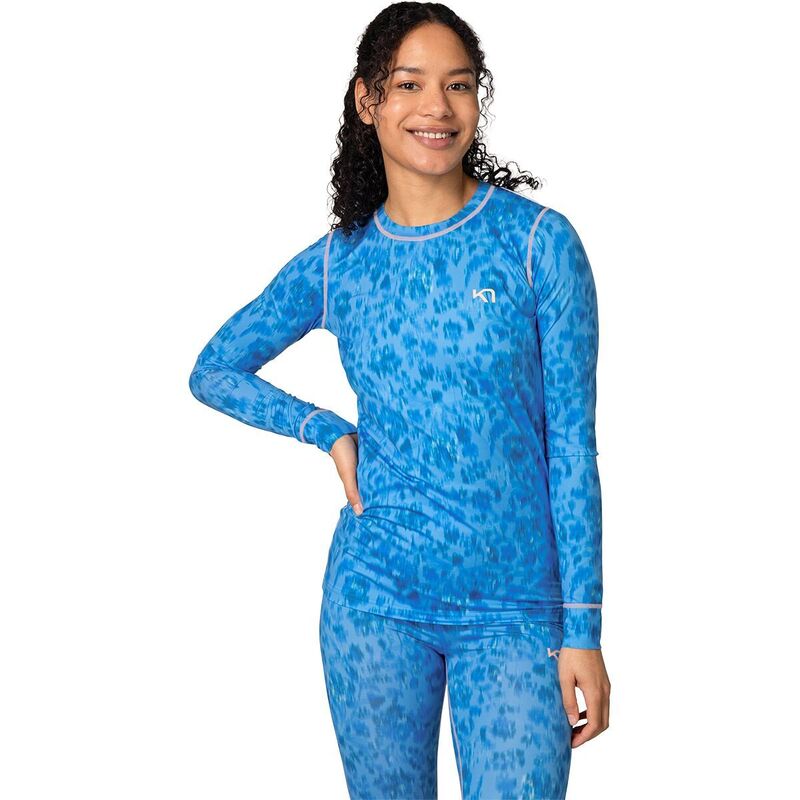 苛性カリ ツラー レディース トップス プルオーバー 長袖 Kari Traa Fryd Long-Sleeve Baselayer - Women\u0027s Horizon