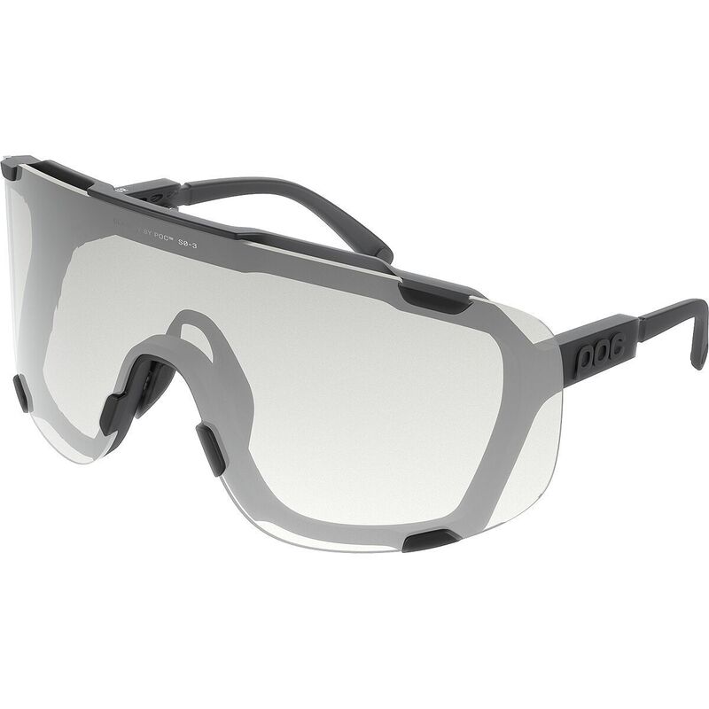 ピーオーシー メンズ 佩び物 サングラス・アイウェア POC Devour Photochromic Sunglasses Translucent Black/Clarity Photochromic/Changeable Grey 黒いこと