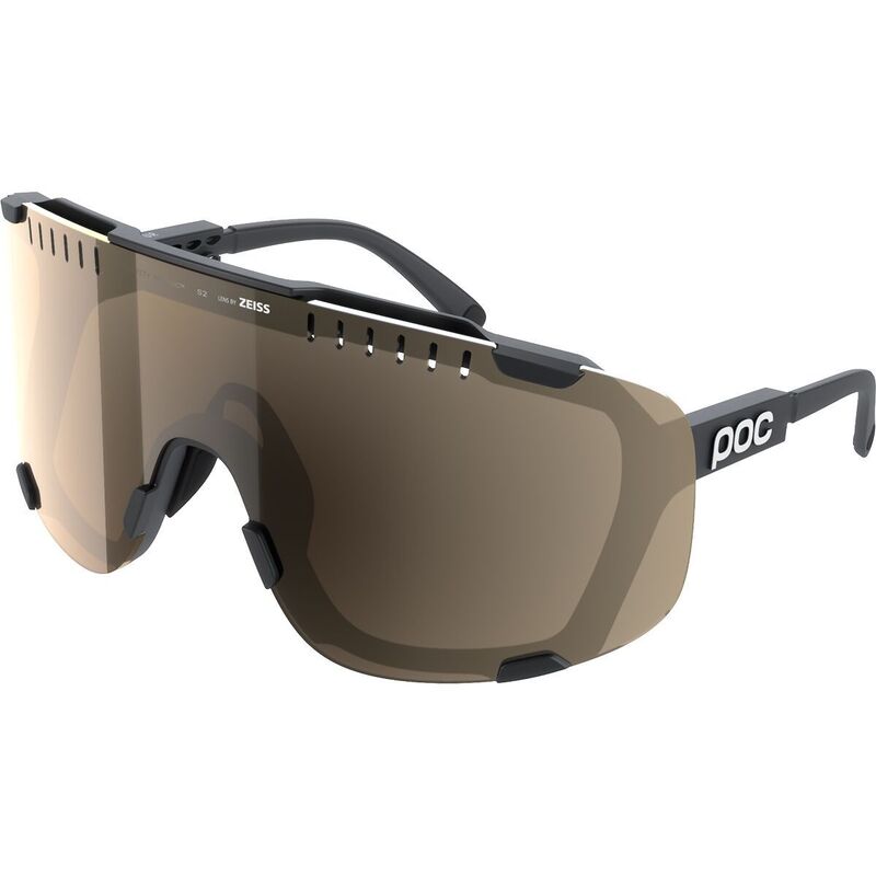 ピーオーシー メンズ 佩び物 サングラス・アイウェア POC Devour Sunglasses Uranium Black/Clarity Trail/Partly Sunny Silver 黒いこと