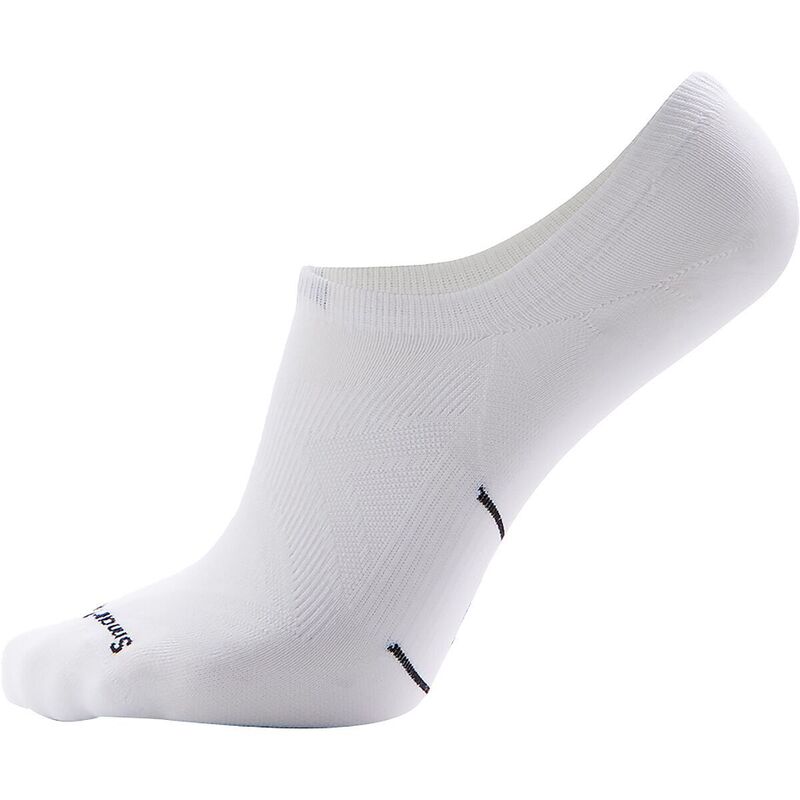 スマートウール メンズ アンダーウェア 靴下 Smartwool Run Zero Cushiono Show Sock White ホワイト