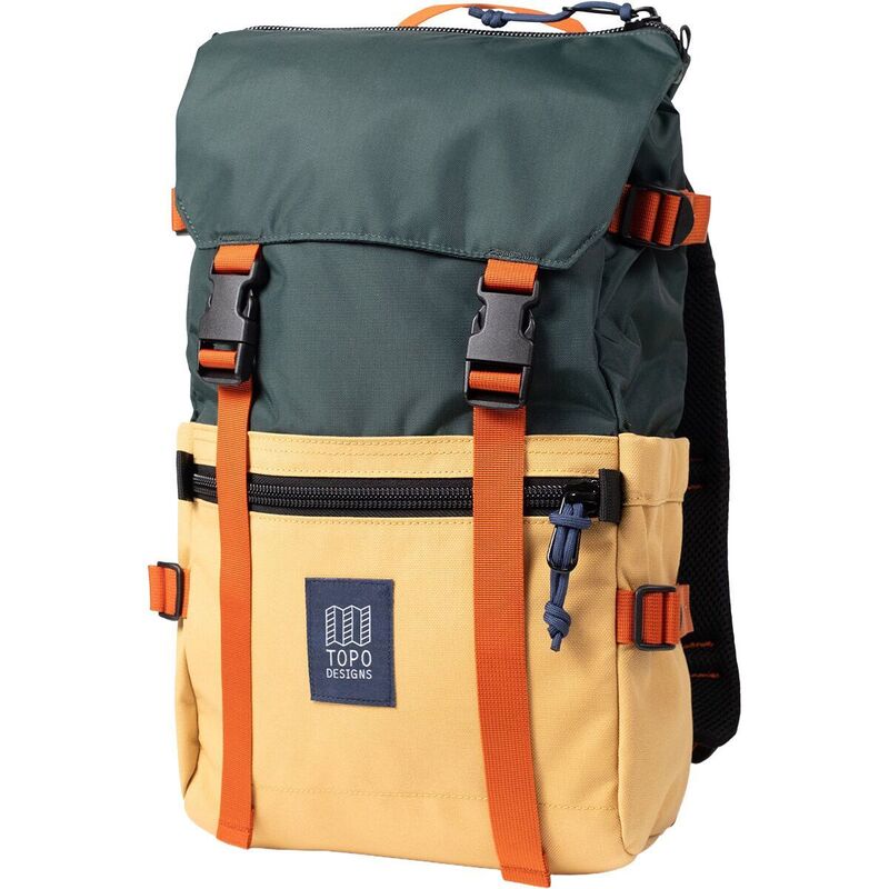 トポ・デザイン メンズ バッグ バックパック・リュックサック Topo Designs Rover 20L Pack Forest/Goldenrod フォレスト｜ReVida 店
