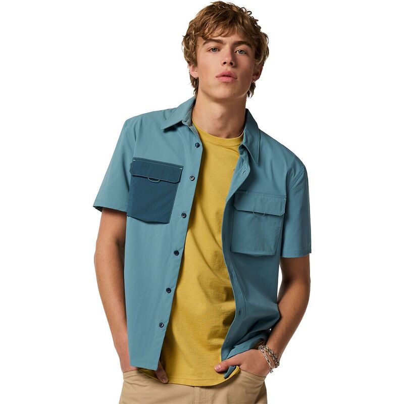 コートパクシー メンズ トップス シャツ 半袖 Cotopaxi Solta Short-Sleeve Sun Shirt - Men's Everglade 15,736円