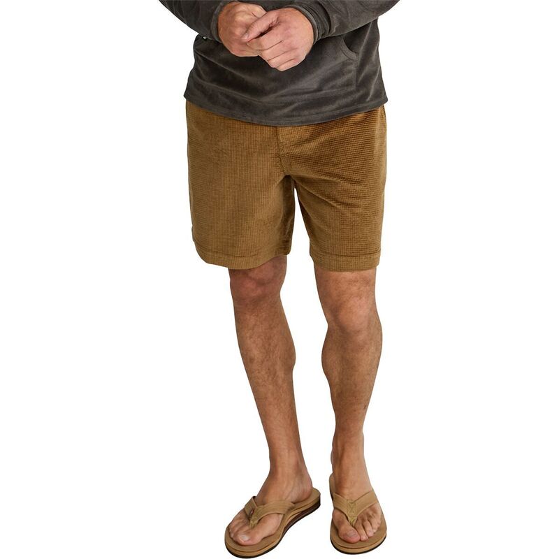 ハウラーブラザーズ メンズ ボトムス ハーフパンツ・ショーツ Howler Brothers Pressure Drop Cord Short - Men's Grid/British Khaki カーキ|ReVida 店