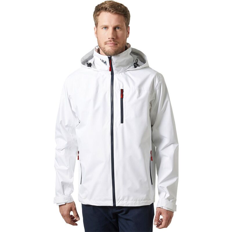 ヘリーハンセン メンズ アウター ジャケット・ブルゾン フーデッドジャケット Helly Hansen Crew Hooded Jacket 2.0 - Men's White ホワイト