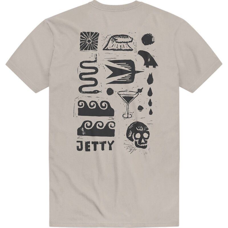 ジェッティ メンズ トップス Tシャツ Jetty Runes T-Shirt - Men's Dust