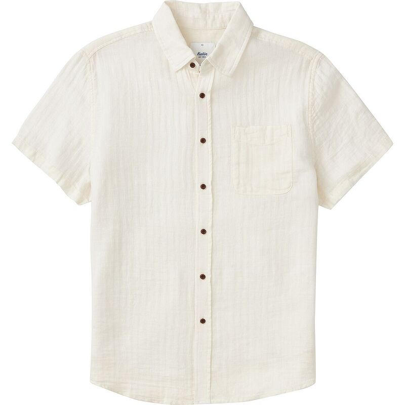 ケイティン メンズ トップス シャツ Katin Alan Solid Shirt - Men's Vintage White ホワイト
