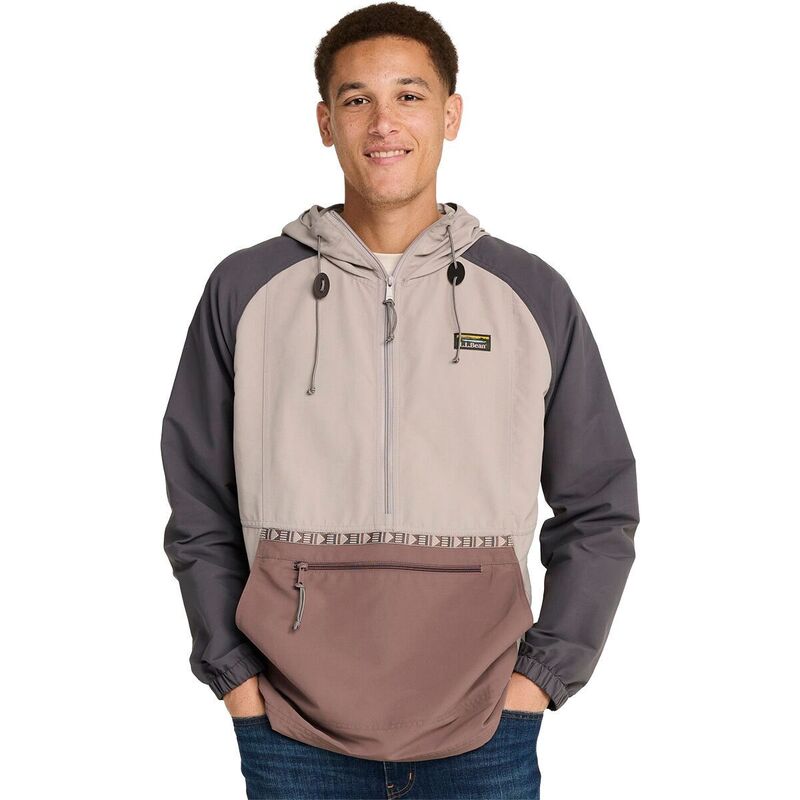 エルエルビーン メンズ アウター ジャケット・ブルゾン L.L.Bean Mountain Classic Multi Color Anorak - Men'shore Sand/Weathered Oak サンド