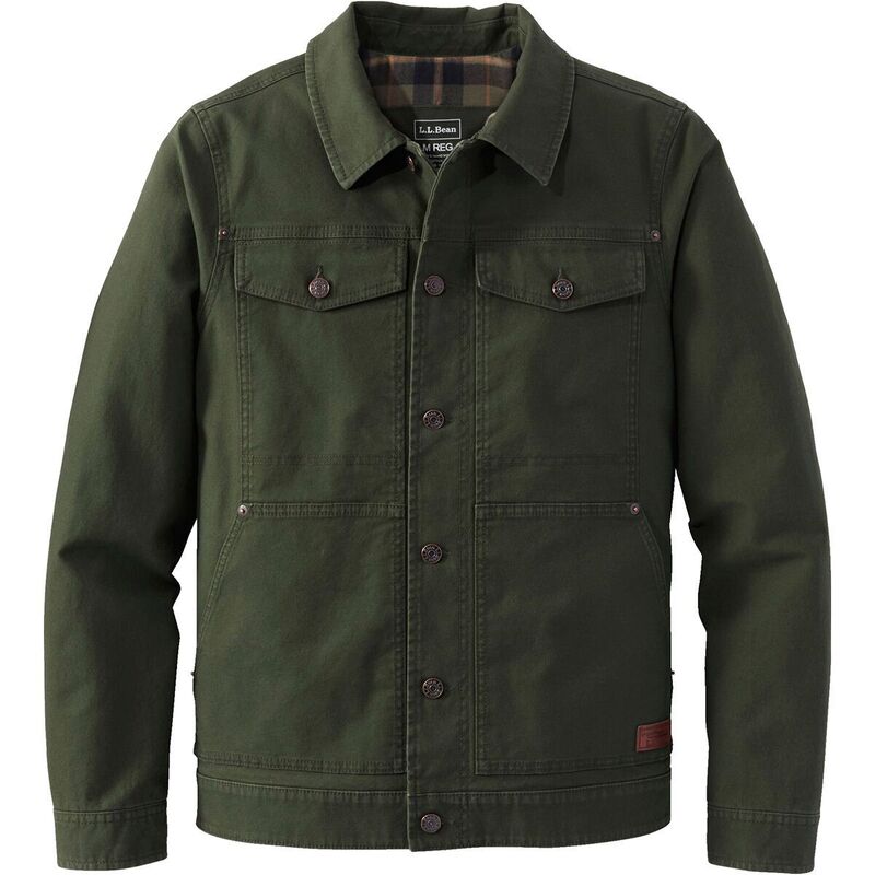 エルエルビーン メンズ アウター ジャケット・ブルゾン L.L.BeanFlex Utility Truckeregular Jacket - Men's Deep Loden