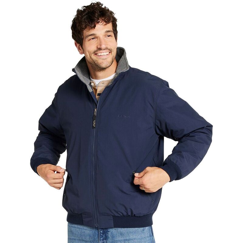 エルエルビーン メンズ アウター ジャケット・ブルゾン L.L.Bean Warm-Up Regular Jacket - Men's Navy ネイビー