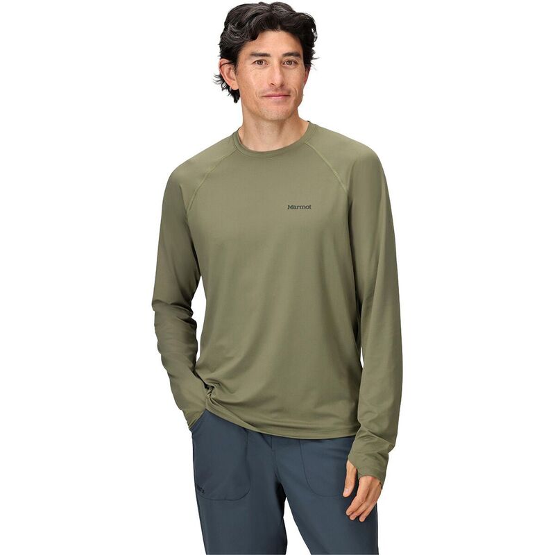 マーモット メンズ トップス シャツ 長袖 Marmot Windridge Long-Sleeve Shirt - Men's Olive Grove オリーブ｜ReVida 店