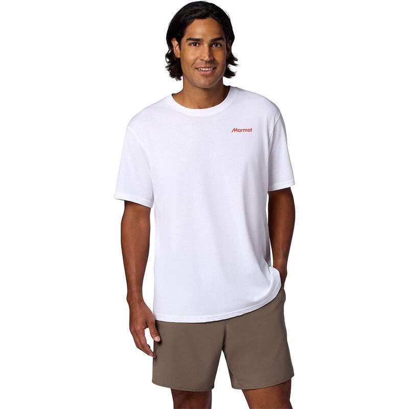 マーモット メンズ トップス Tシャツ Marmot For Life T-Shirt - Men's White ホワイト