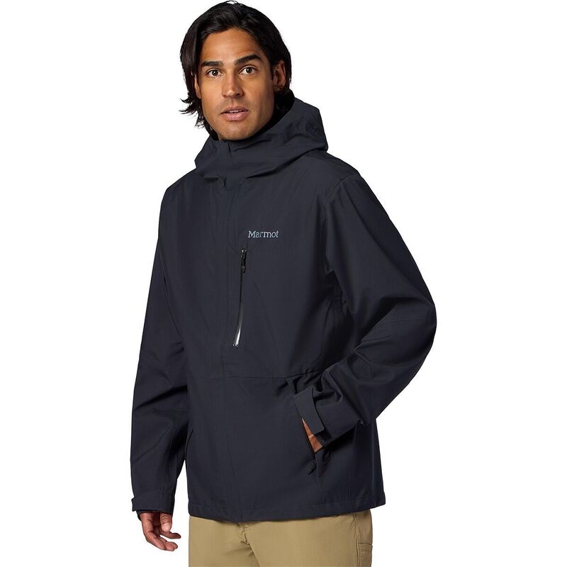 モルモット メンズ アウター 上衣・上衣 Marmot PreCip Evo Pro Jacket - Men\u0027s Black 黒いこと
