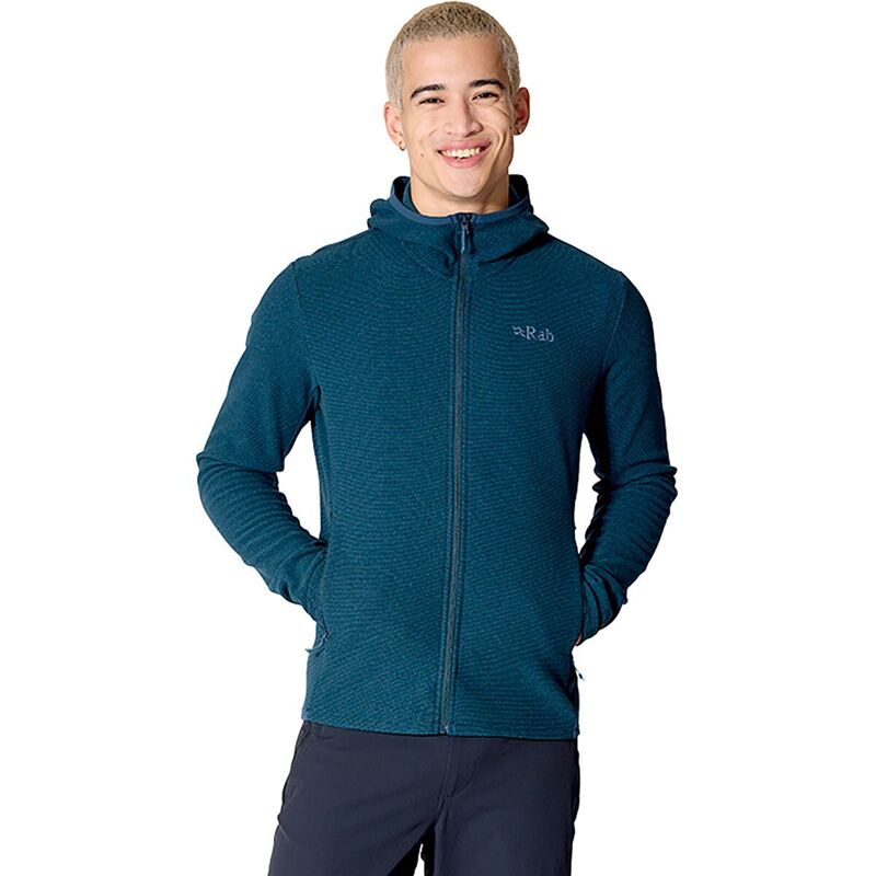 ラブ メンズ アウター ジャケット・ブルゾン パーカー Rab Stavel Hoodie - Men's Tempest Blue ブルー｜ReVida 店