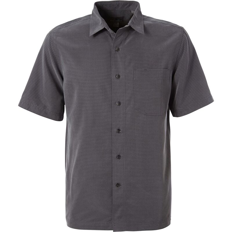 ロイヤルロビンズ メンズ トップス シャツ 半袖 Royal Robbins Desert Pucker Short-Sleeve Shirt - Men's Asphalt