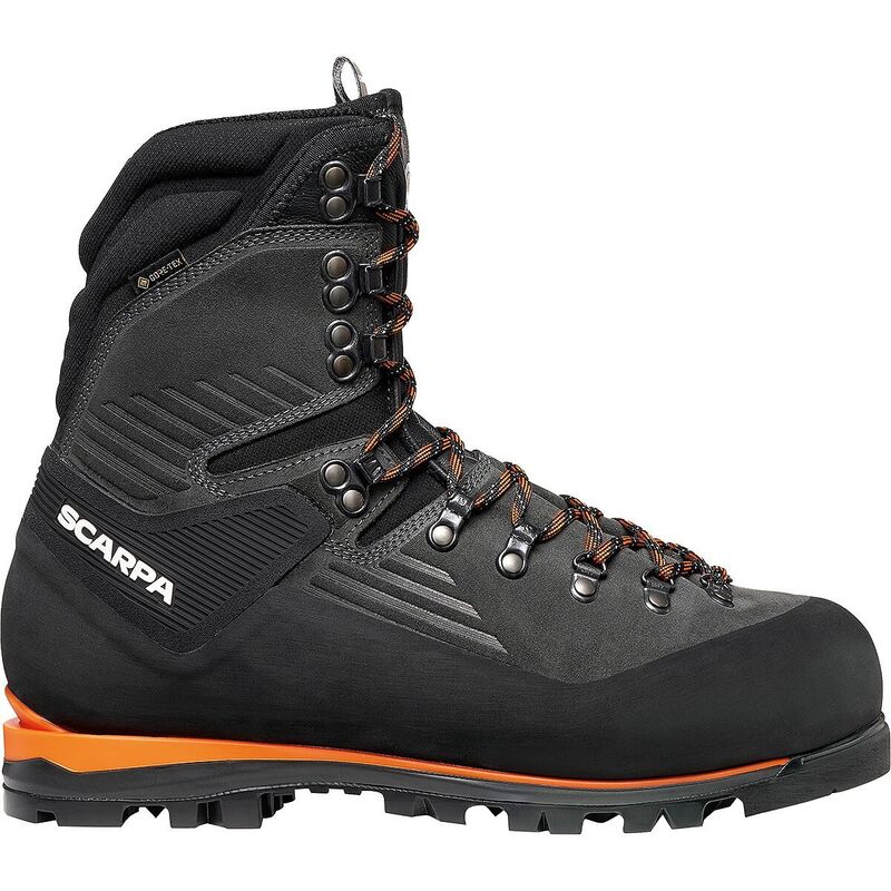 スカルパ メンズ シューズ ブーツ・レインブーツ Scarpa Mont Blanc GTX Mountaineering Boot Anthracite/Orange オレンジ