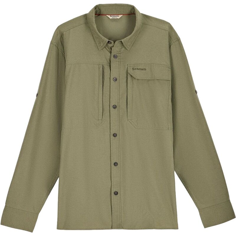 シムズ メンズ トップス シャツ 長袖 Simms Guide Bugstopper Long-Sleeve Shirt - Men's Willow Heather ヘザー|ReVida 店