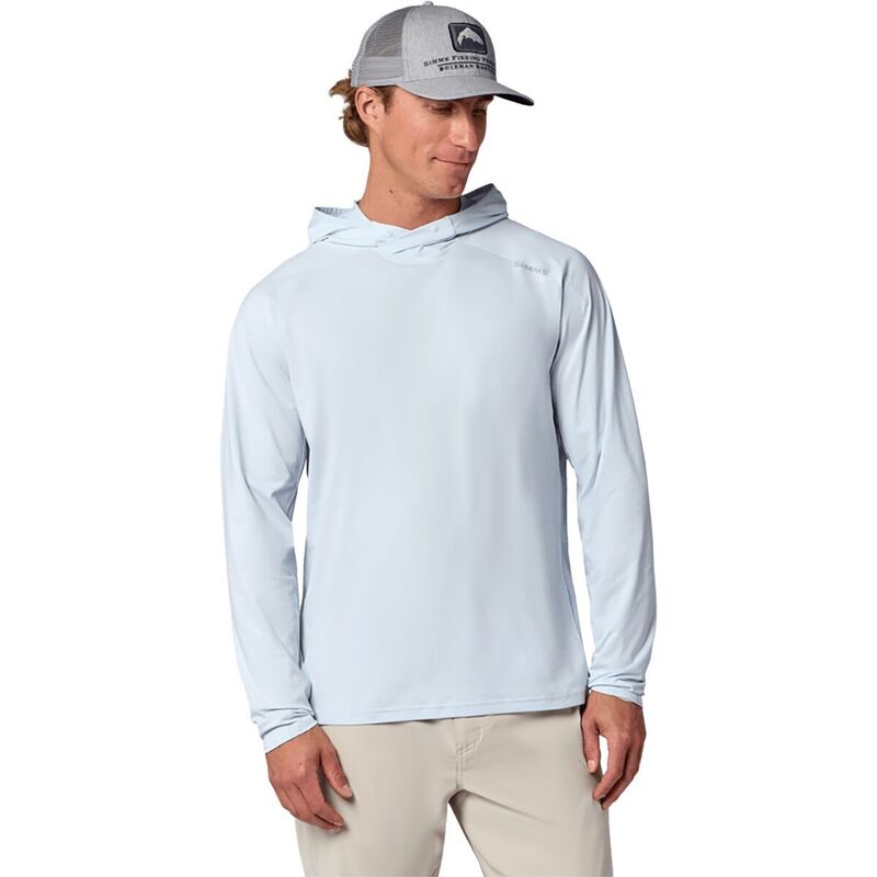 シムズ メンズ トップス シャツ パーカー SimmsolarFlex Hoodie - Men's Bimini Blue ブルー