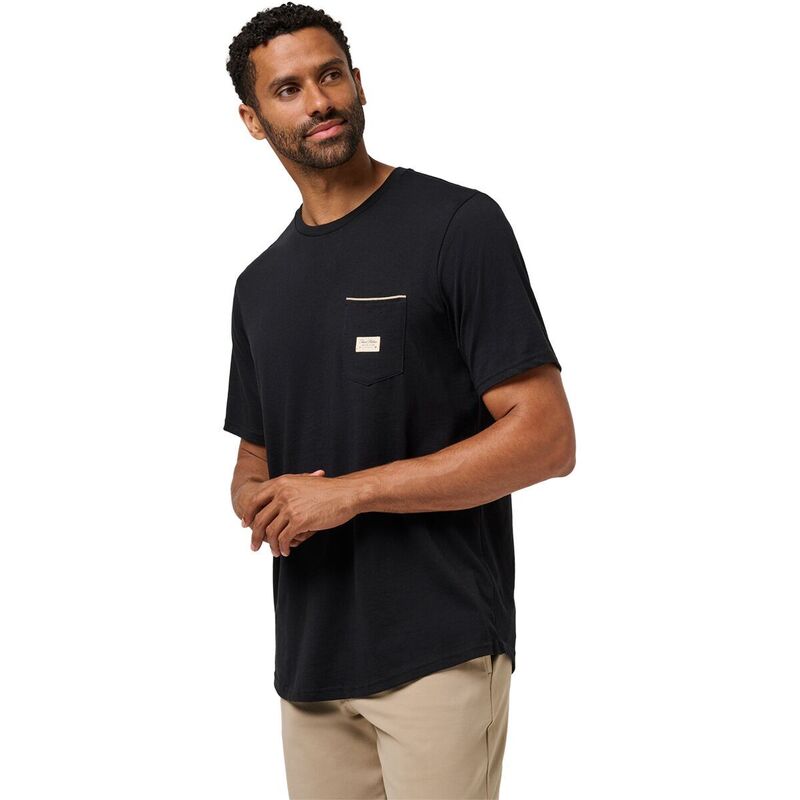 トラビスマヒュー メンズ トップス プルオーバー TravisMathew Social Club T-Shirt - Men\u0027s Black 黒いこと