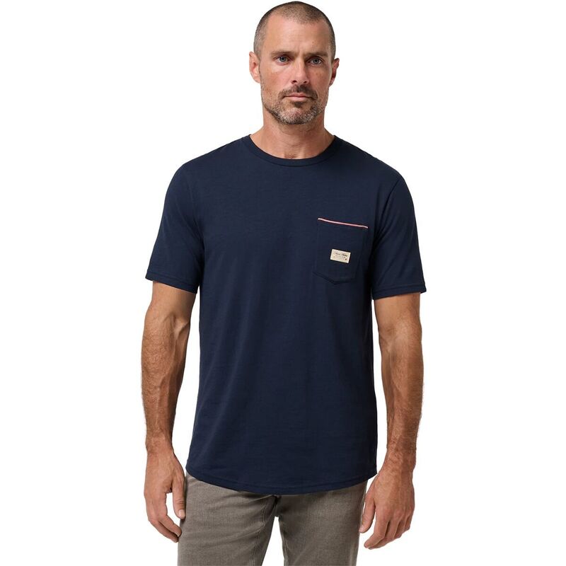 トラビスマヒュー メンズ トップス Tシャツ TravisMathew Social Club T-Shirt - Men's Total Eclipse