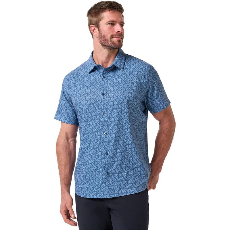 トラビスマヒュー メンズ トップス プルオーバー TravisMathew Techwoven Sunlight Shirt - Men\u0027s Bering Sea