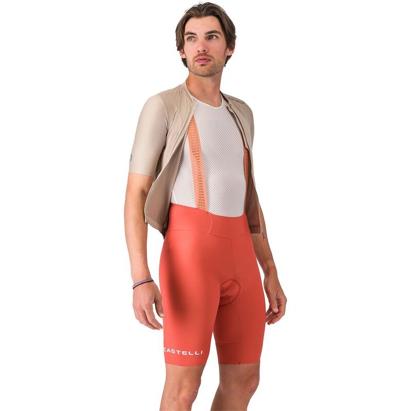 カステリ メンズ ボトムス ハーフパンツ・ショーツ Castelli Espresso 2 Bib Short - Men's Paprika