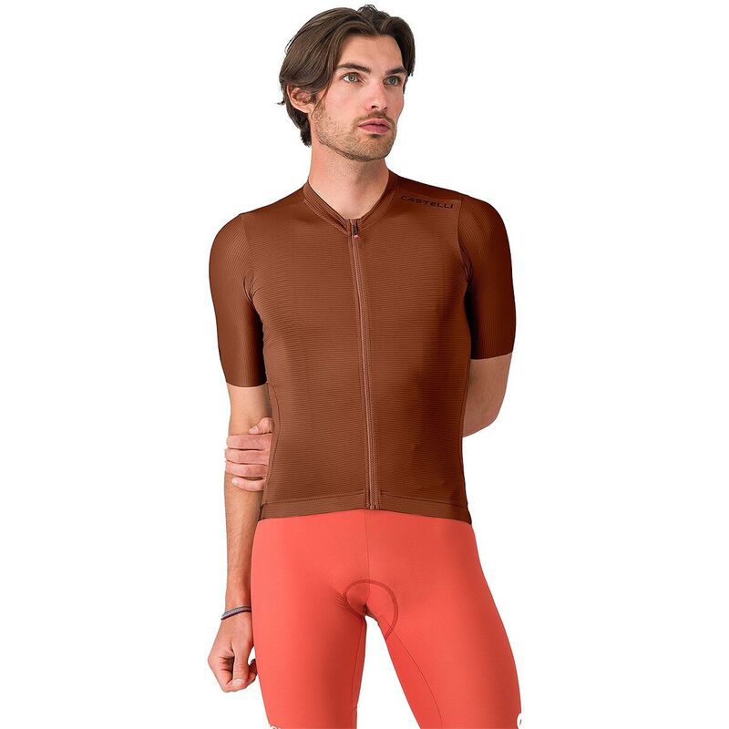 カステリ メンズ トップス Tシャツ ジャージー Castelli Espresso 2 Jersey - Men Deep Mocha モカ