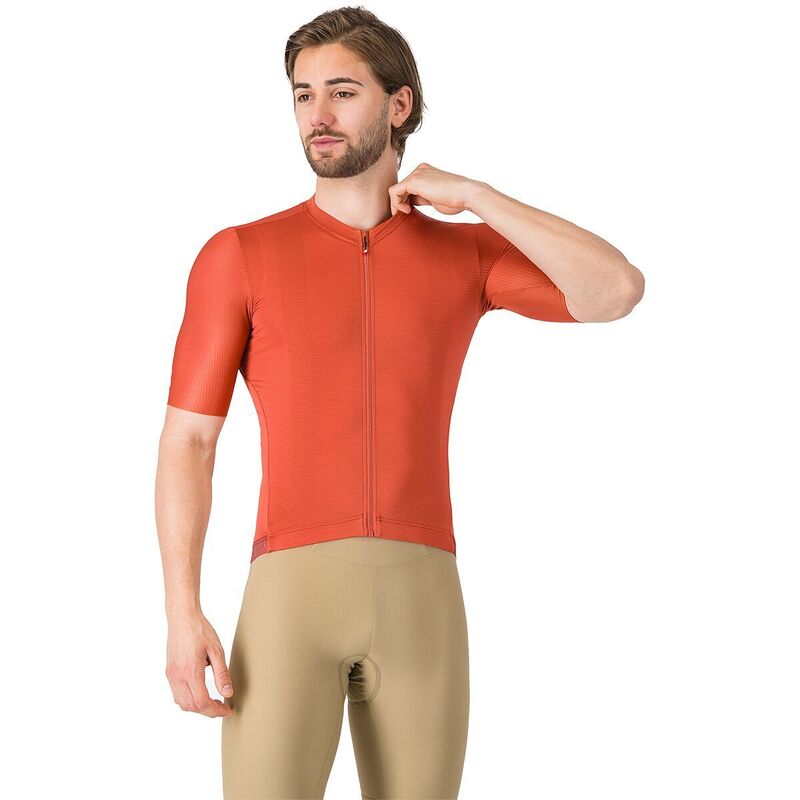 カステリ メンズ トップス Tシャツ ジャージー Castelli Espresso 2 Jersey - Men Paprika