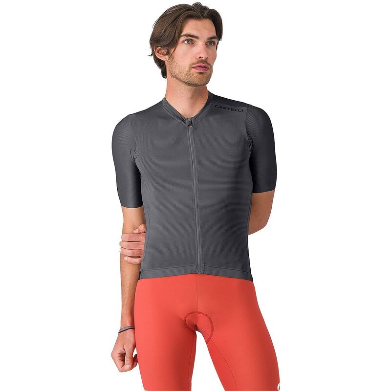 カステリ メンズ トップス Tシャツ ジャージー Castelli Espresso 2 Jersey - Menmoky Gray グレー