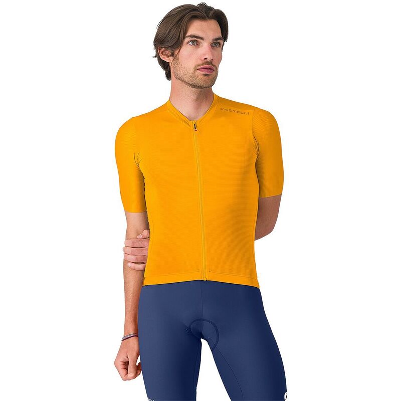カステリ メンズ トップス Tシャツ ジャージー Castelli Espresso 2 Jersey - Men Vivid Orange オレンジ