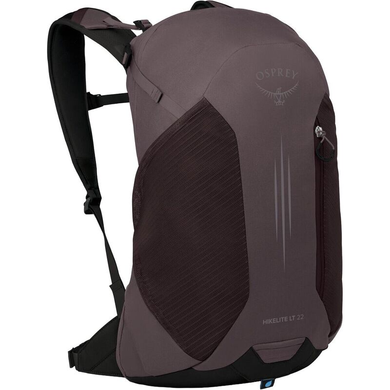 オスプレーパック メンズ バッグ バックパック・リュックサック Osprey Packs Hikelite LT 22L Backpack Graphite Purple グラファイト|ReVida 店