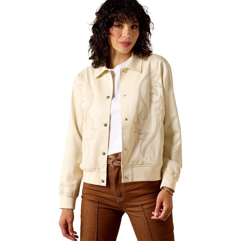 アリアト レディース アウター ジャケット・ブルゾン Ariat Vaquero Bomber Jacket - Womenummer Sand サンド