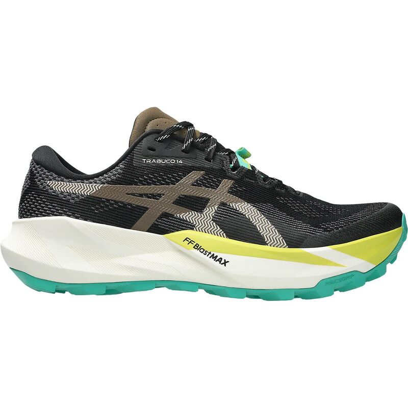 アシックス メンズ シューズ スニーカー Asics Trabuco 14 Trail Running Shoe - Men's Black/Clay Canyon ブラック