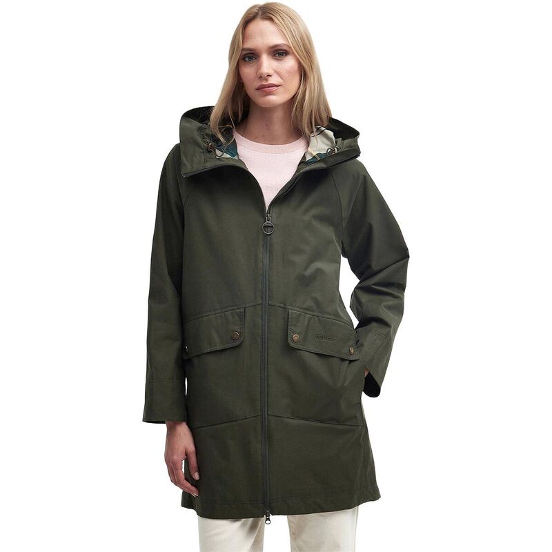 バブアー レディース アウター ジャケット・ブルゾン Barbour Heron Waterproof Jacket - Women's Olive オリーブ