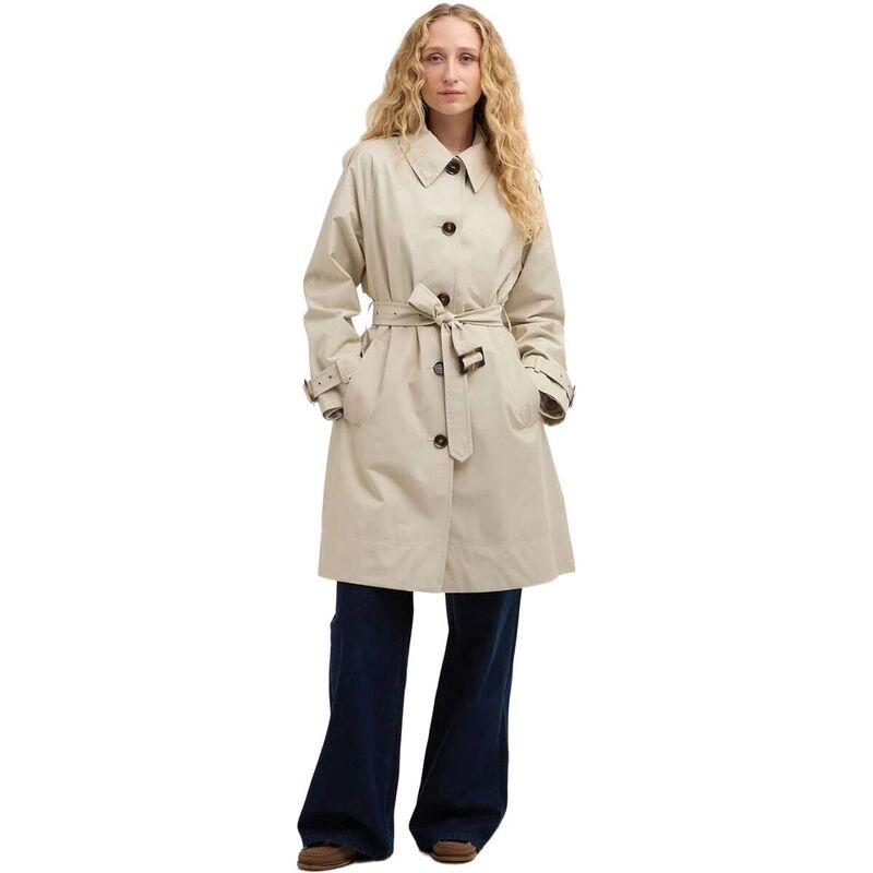 バブアー レディース アウター ジャケット・ブルゾン Barbour Maia Showerproof Jacket - Women's Mist / Dress Navy Tartan ネイビー｜ReVida 店