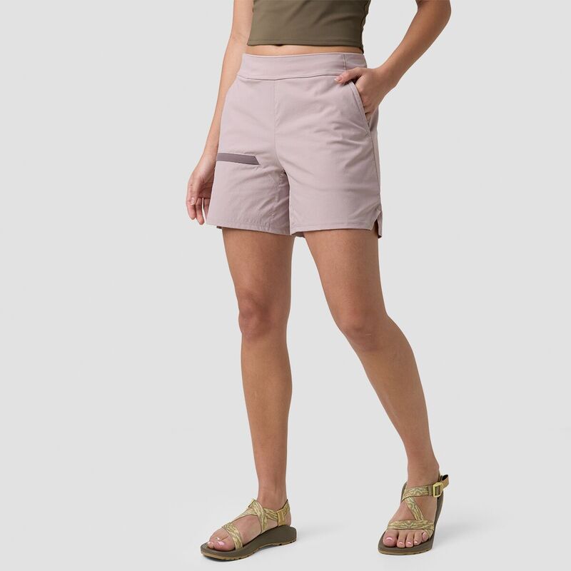 バックカントリー メンズ ボトムス ハーフパンツ・ショーツ Backcountry Wasatch Ripstop 5in Pull-On Short - Women ’ s Bark/Granite Plum プラム