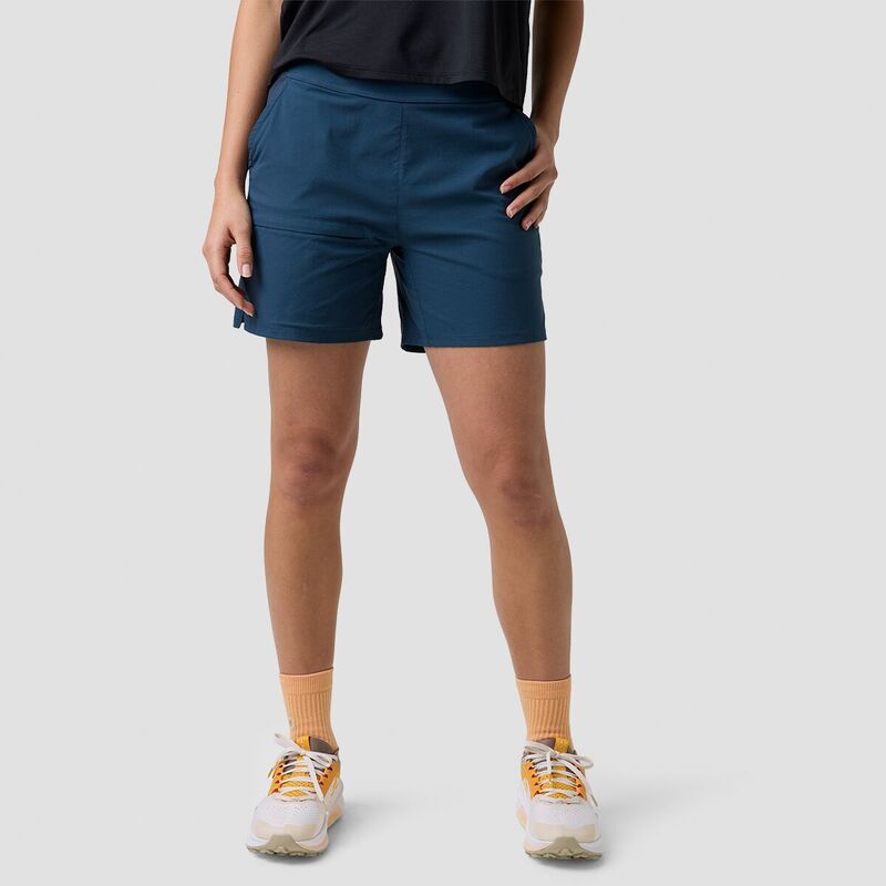 バックカントリー メンズ ボトムス ハーフパンツ・ショーツ Backcountry Wasatch Ripstop 5in Pull-On Short - Women ’ s Midnight Blue ブルー