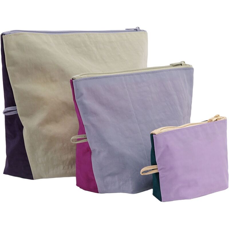 バッグー メンズ アクセサリー 財布 BAGGU Go Pouch Set Lagoon Mix