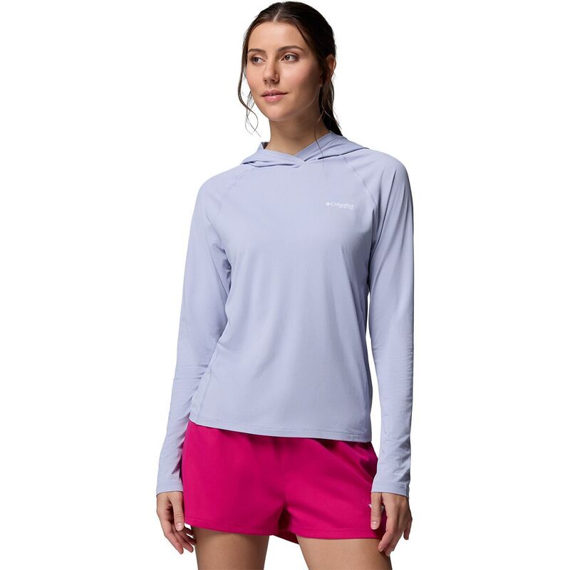 コロンビア レディース トップス Tシャツ パーカー Columbia PFG Solar Stream II Hoodie - Women Twilight