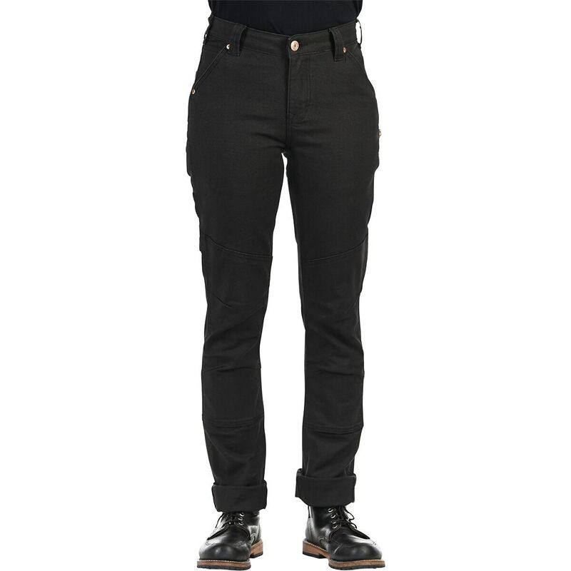 ダブテイル レディース ボトムス カジュアルパンツ Dovetail Workwear GO TO Stretch Canvas Pant - Women's Carbon Black ブラック