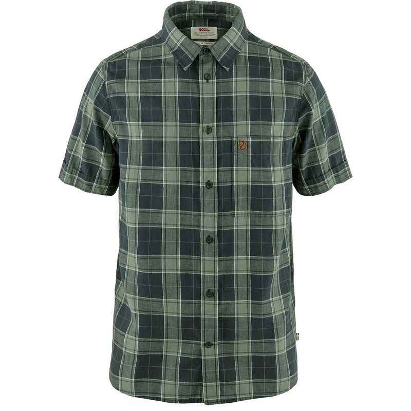 フェールラーベン メンズ トップス シャツ Fjallraven Ovik Travel Shirt - Men's Dark Navy/Patina Green ネイビー 20,576円