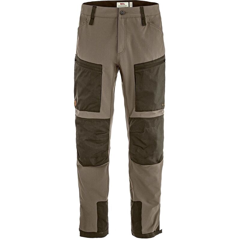 フェールラーベン メンズ ボトムス カジュアルパンツ Fjallraven Keb Agile Regular Trouser - Men'suede Brown/Dark Olive オリーブ