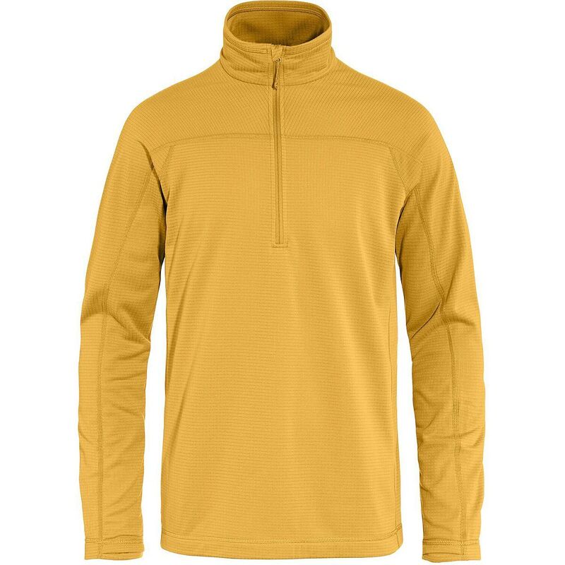 フェールラーベン メンズ アウター ジャケット・ブルゾン フリース Fjallraven Abisko Lite Fleece 1/2-Zip - Men's Ochre